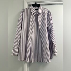 BOSS by Hugo Boss Classic Striped Men's Shirt size 17.5